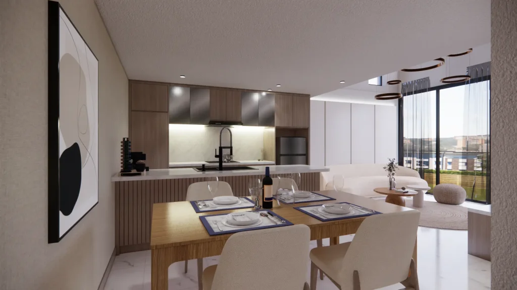 Modern Elegance open plan living